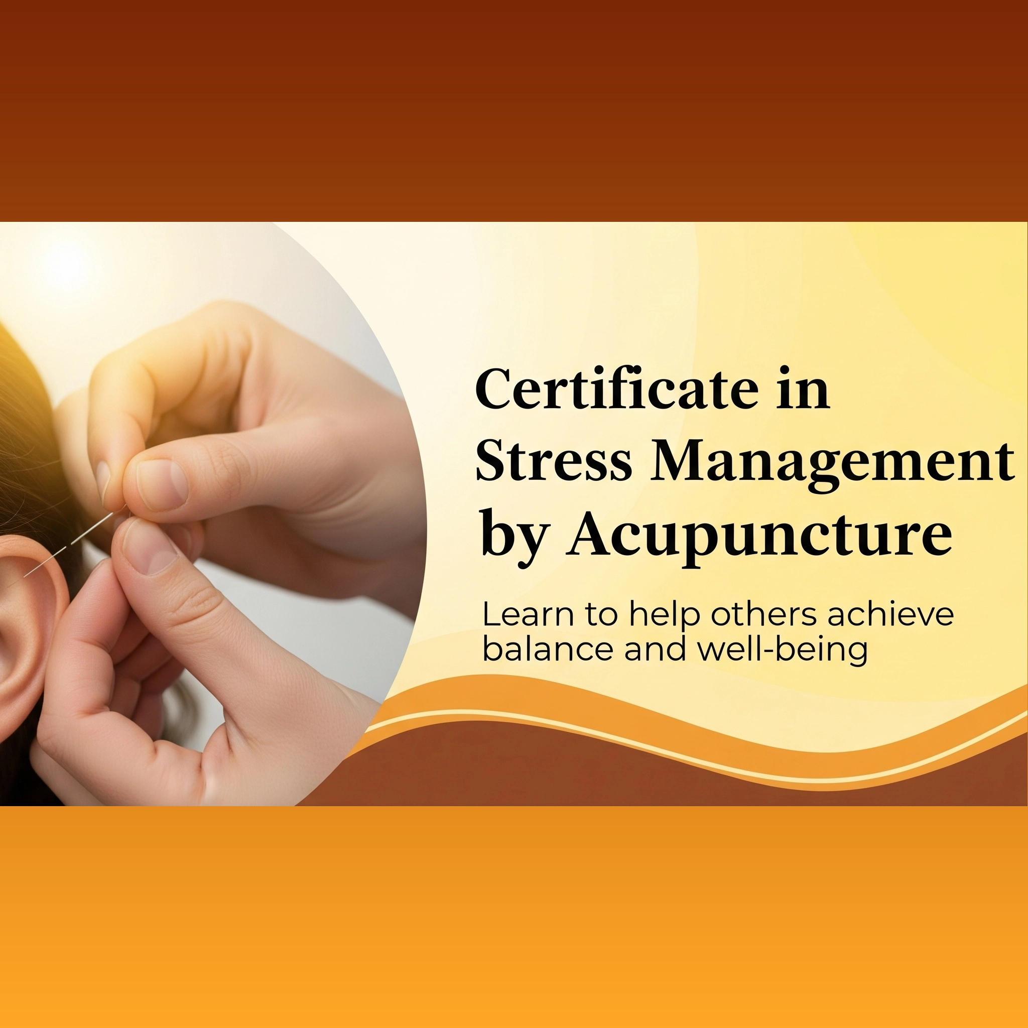 Certificate in Stress Management by Acupuncture Madurai, Tamil Nadu