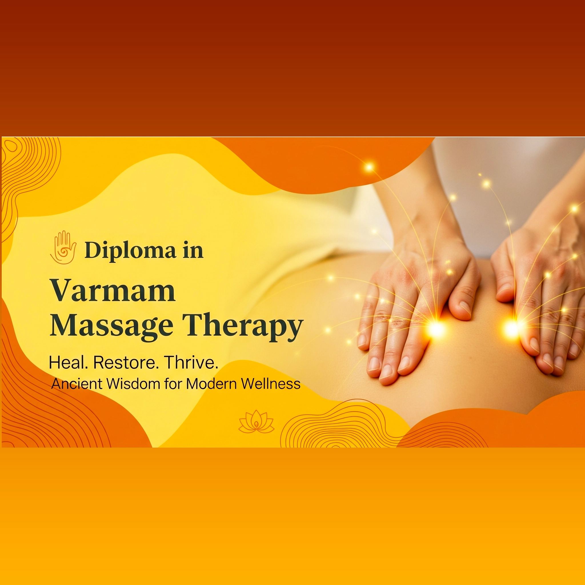 Diploma in Varmam Massage Therapy Madurai, Tamil Nadu